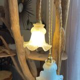 Pair of Customizable Vintage Tulip Lamps