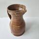 Ceramic stoneware pitcher signed Daniel Auger (Saint Amand en Puisaye)