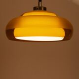Orange/Brown And White Space Age Pendant Lamp