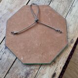 Art Deco Beveled Mirror 50x50cm