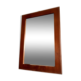 Vintage teak mirror