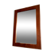Vintage teak mirror