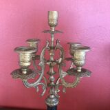 Pair of old candlesticks