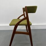 Scandinavian teak  chairs, set of 3, 1970 s