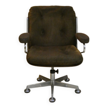 KS 172 H executive chair by Karl-Erik Ekselius for Joc Möbel Ab, 1970s