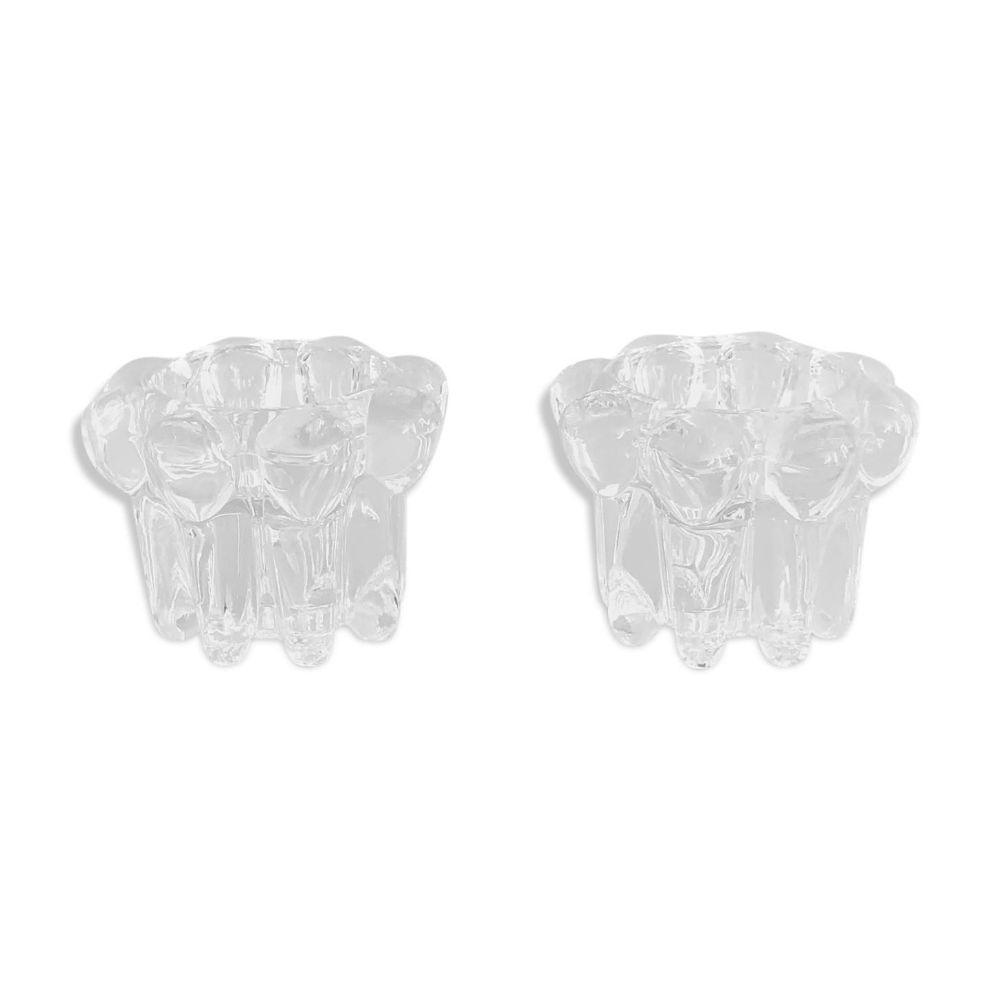 Pair of candlesticks Cognac Polignac