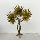 Palm tree floor lamp in brass, Italy 1970