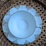 Vintage tea coffee service fine porcelain art deco gilded