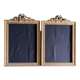 Frames (x2) XIX° - 35 / 51 cm / frame of 29.2 / 39.7 cm foliage 1 cm