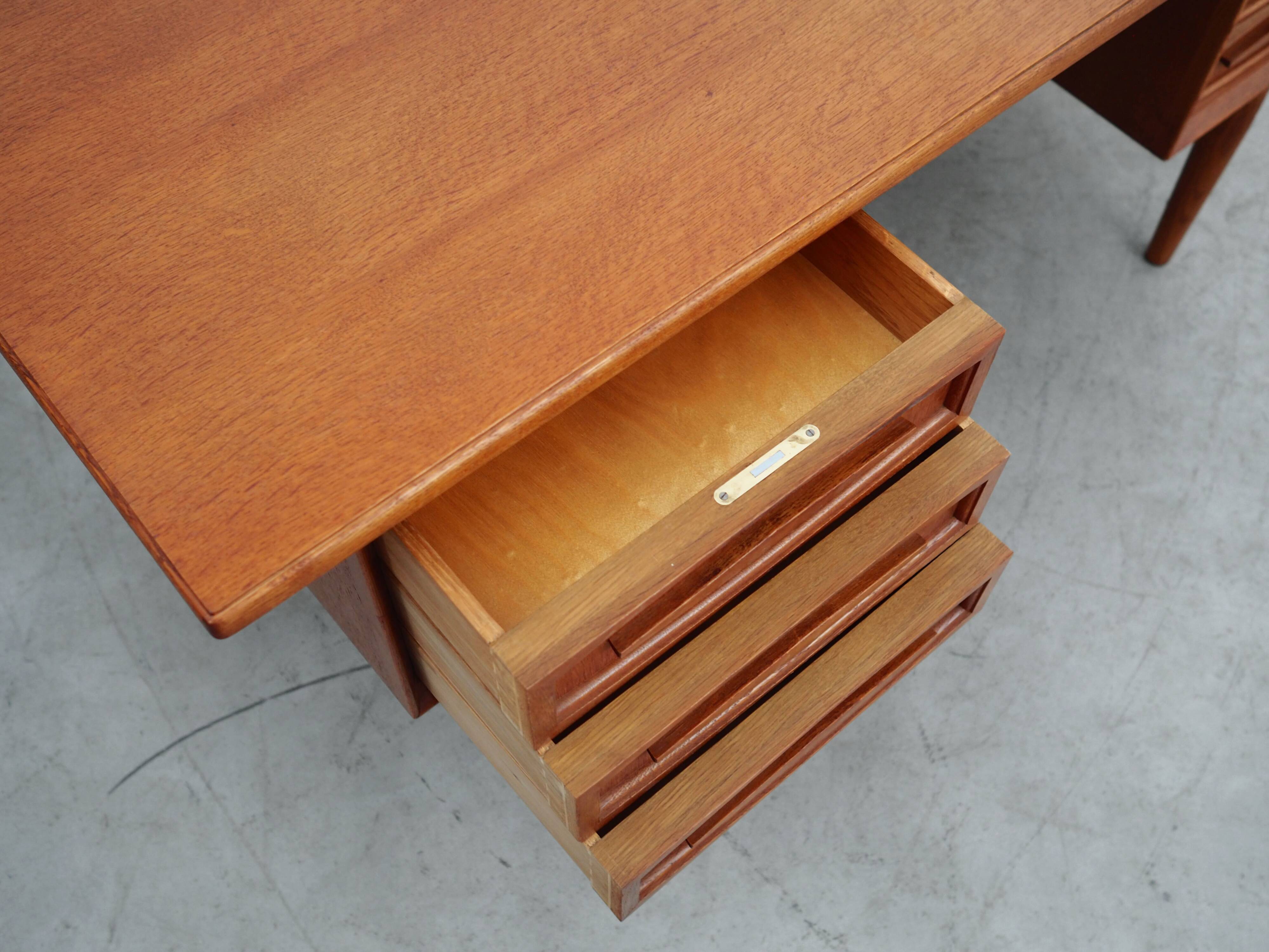 Oak desk, Danish design, 1960s, production: Denmark
