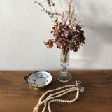 Trinket bowl in brass and porcelain from Paris
