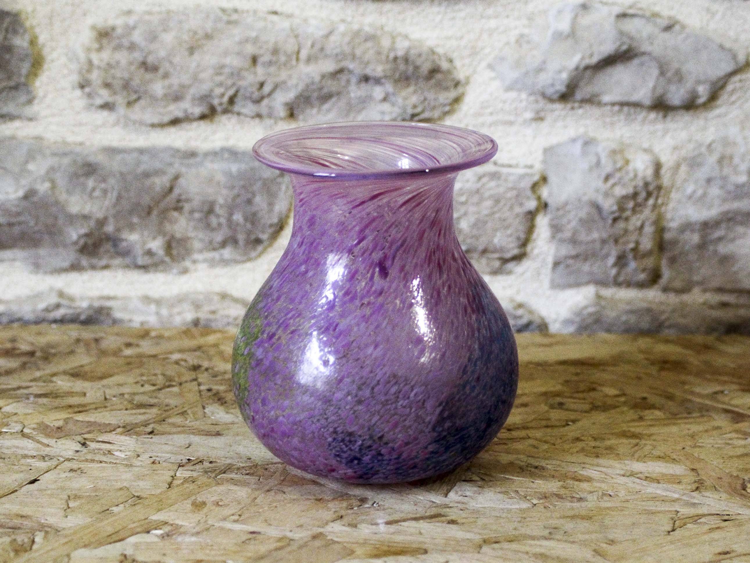 Kosta Boda Vallien glass vase