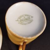 9 Limoges porcelain cups