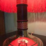 Lampe style victorien rouge