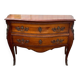 Commode ancienne de style Louis XV en bois - Commode sauteuse galbée avec b
