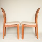 Danish dining chairs teak wood chair for dining room Scandinavian design mid century modern teak wood chairs