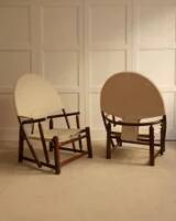 Pair of Hoop G23 armchairs