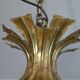 Danish brutalist brass suspension of Sven Holm Sorensen 1960