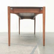 Mid-Century German coffee table series 400 in teak by Hartmut Lohmeyer for Wilkhahn, 1950s.