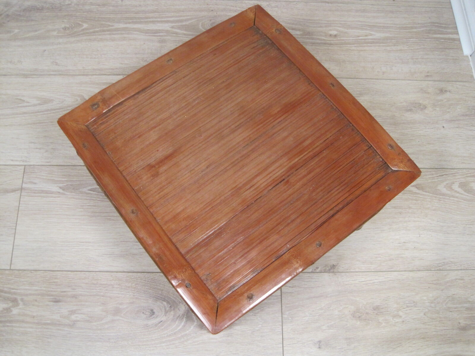 Old square side table 1970
