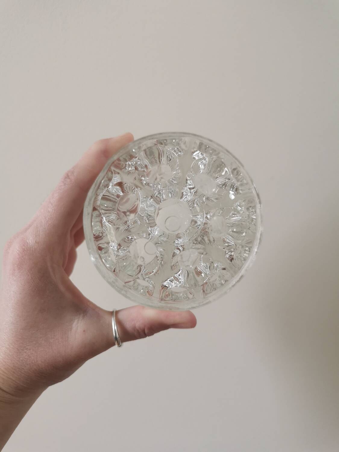 Reims glass flower pick