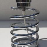Spring lamp and opaline design