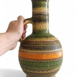 Bitossi Large Ceramic Vase by Aldo Londi, Mid-Century Modern, 1960s