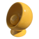 SC3 ceramic lamp designed by Marcello Cuneo, 1960.
