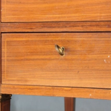 Plated style Louis XVI mahogany desk