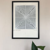 C. du P’ESSIS, active 20th century. New York, 1995. Original lithograph.