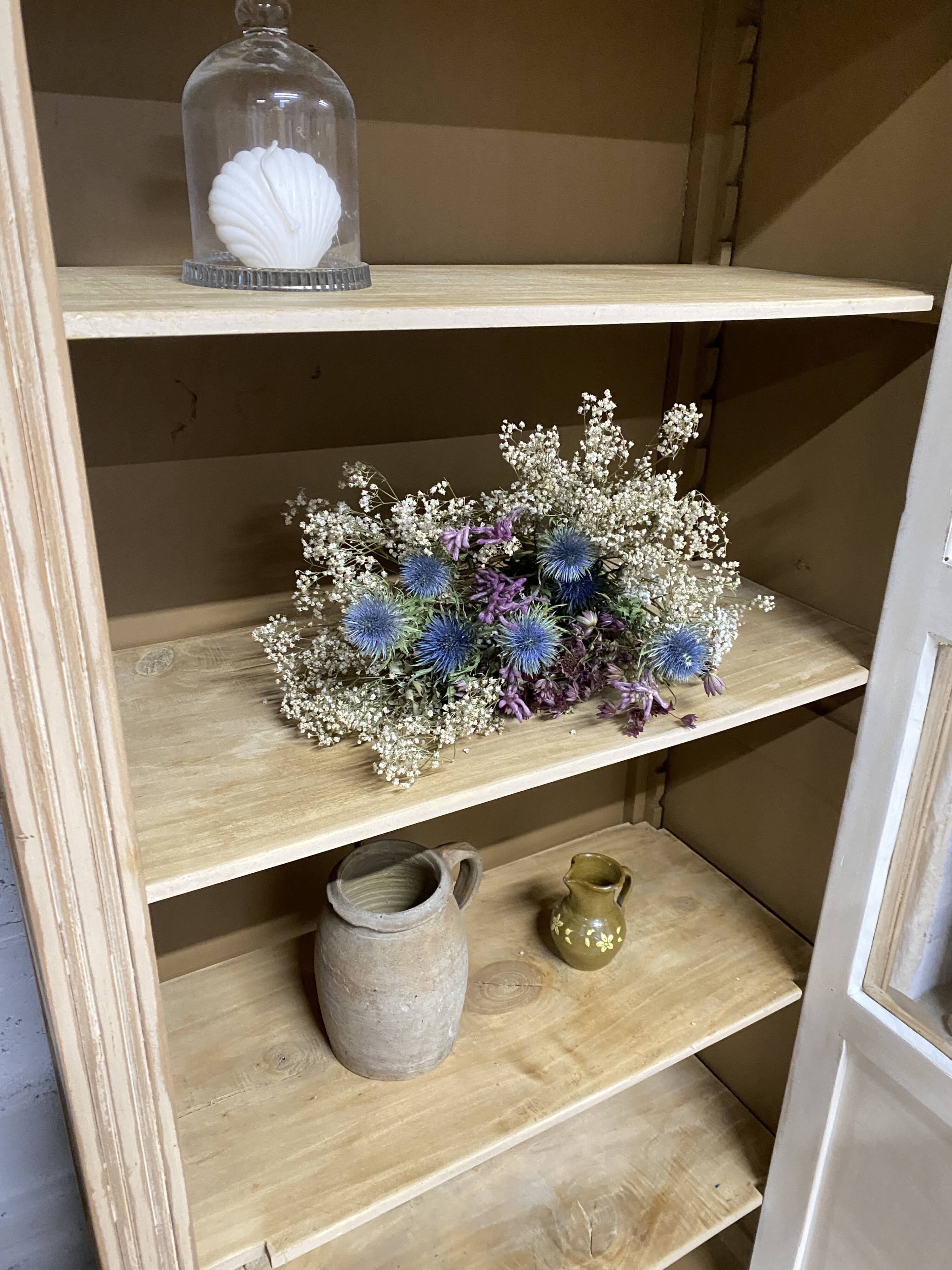 Glass-fronted Parisian wardrobe