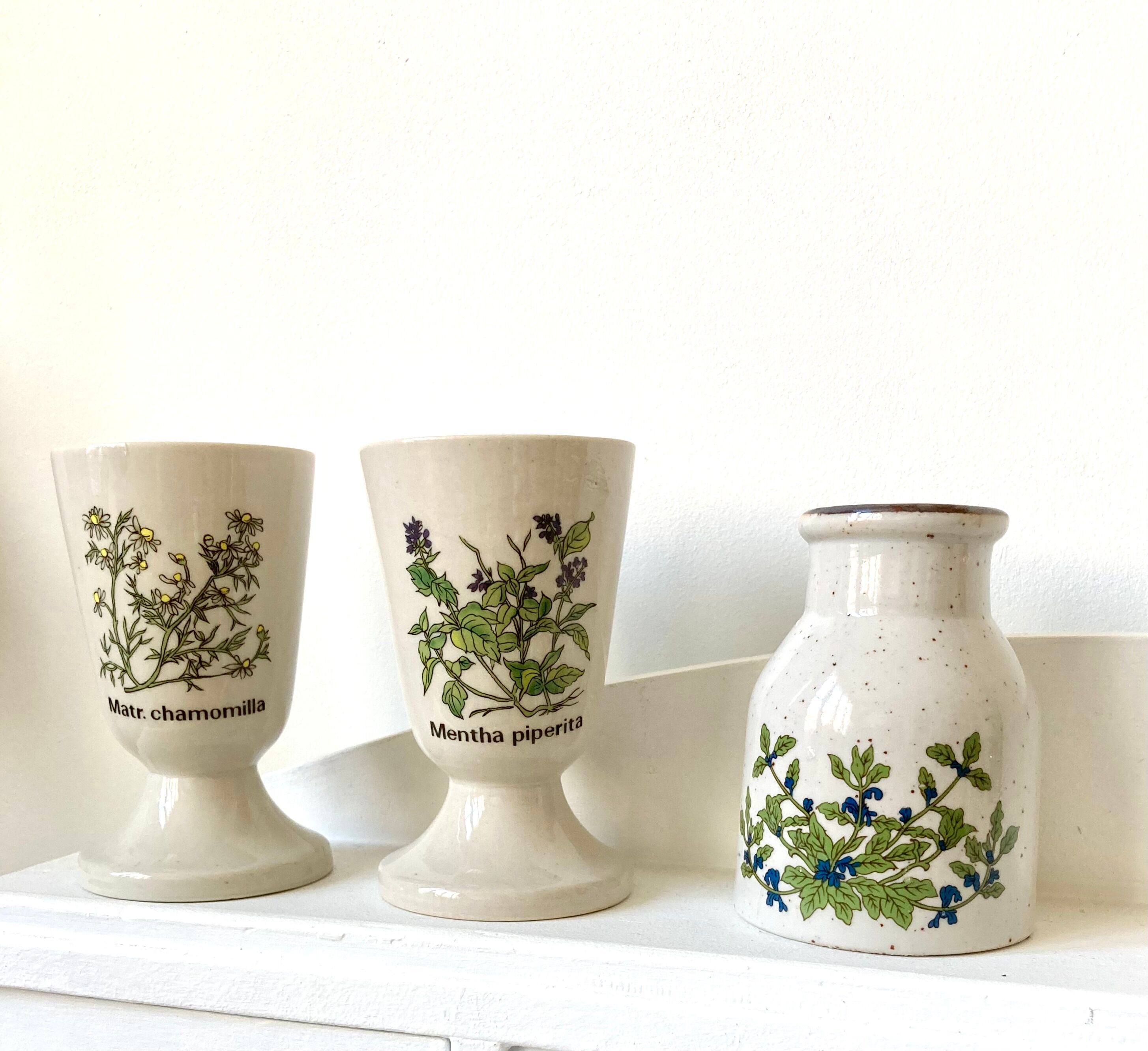 Stoneware herbarium vases