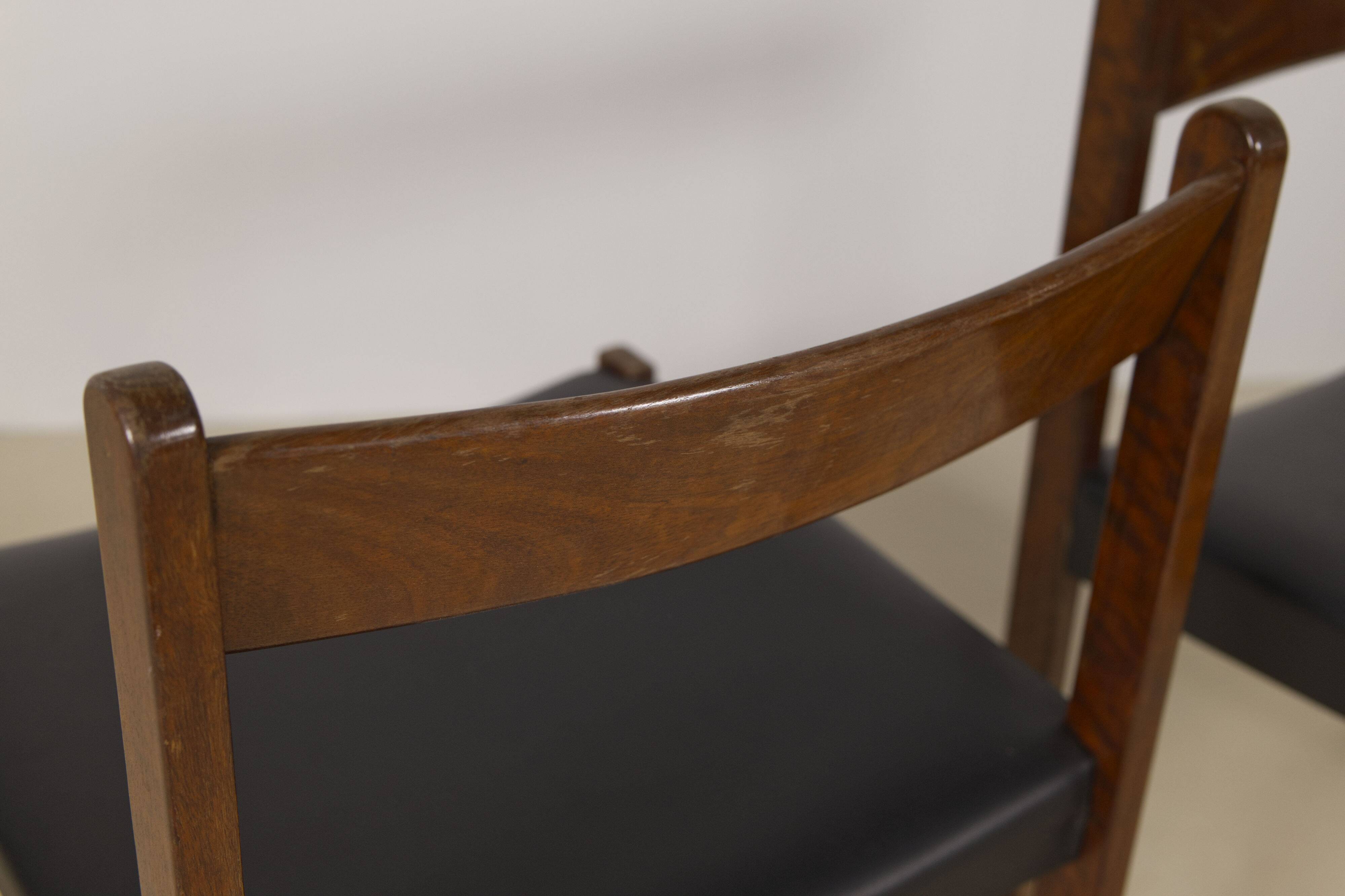 6x Dining chairs Alfred Hendrickx for Belform, 1960s, Belgium