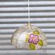 Mother-of-pearl and brass pendant light 1940
