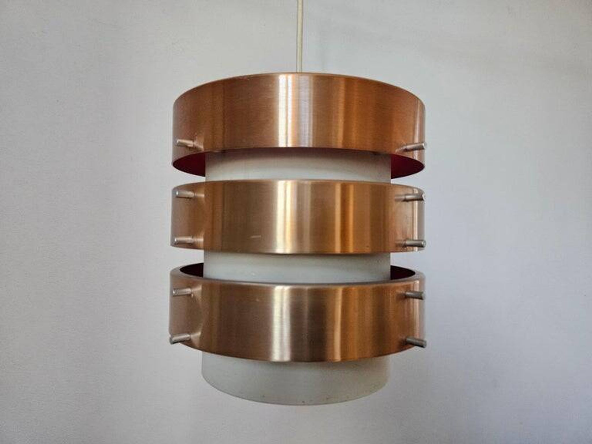 Suspension dans le style de Jo Hammerborg, Danemark années 1970