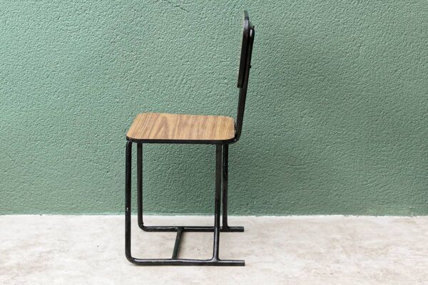 Chaise formica design, années 50