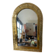 Miroir laiton Selency x Monoprix Croisé Laroche