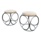 Pair of stools by Jean-Pierre Laporte