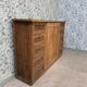 Renovated oak notary's office furniture.