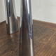 Polished aluminium candle holders, Ehlen Johansson