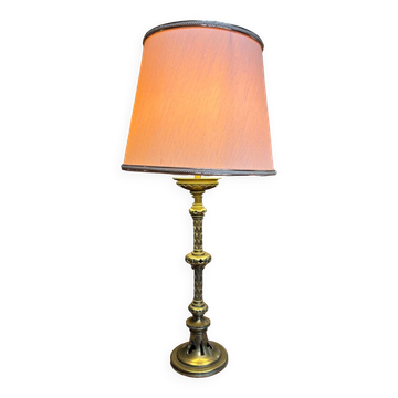 Bronze foot lamp