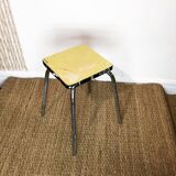 Yellow formica stool