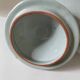 Celadon speckled glazed ceramic teapot