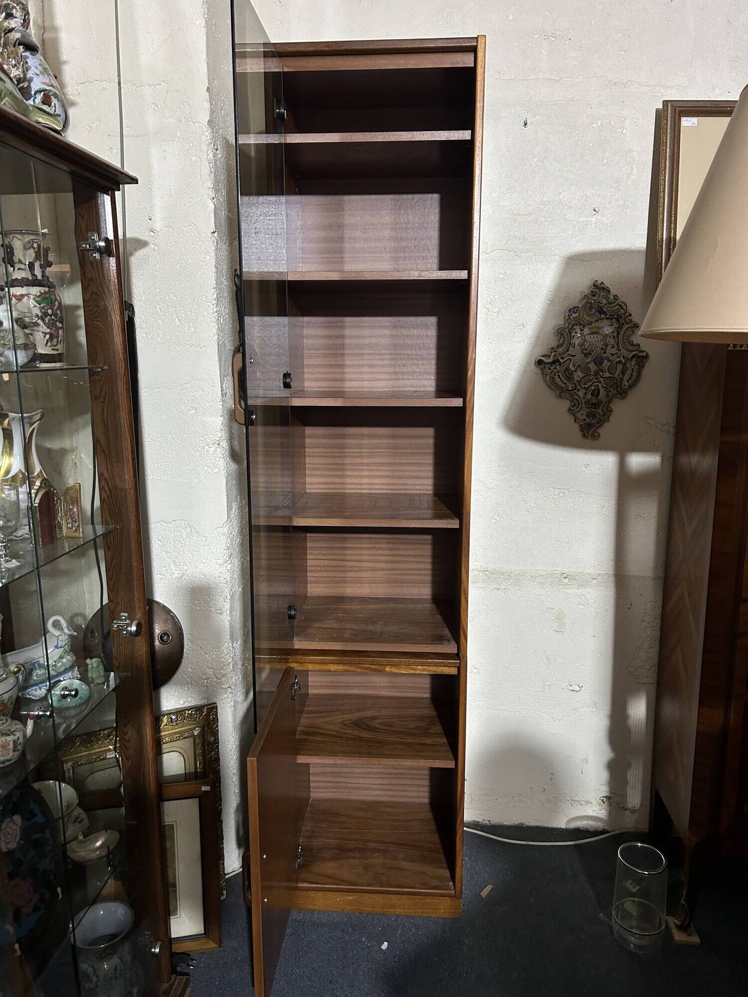 Scandinavian display cabinet, 1960s