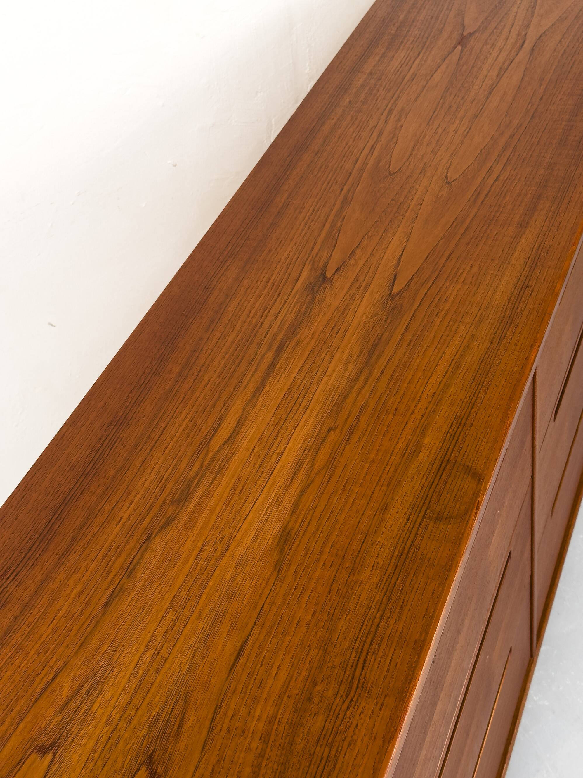 Large Teak Chest of Drawers from Tørring / HJN Møbelfabrik, 1960s