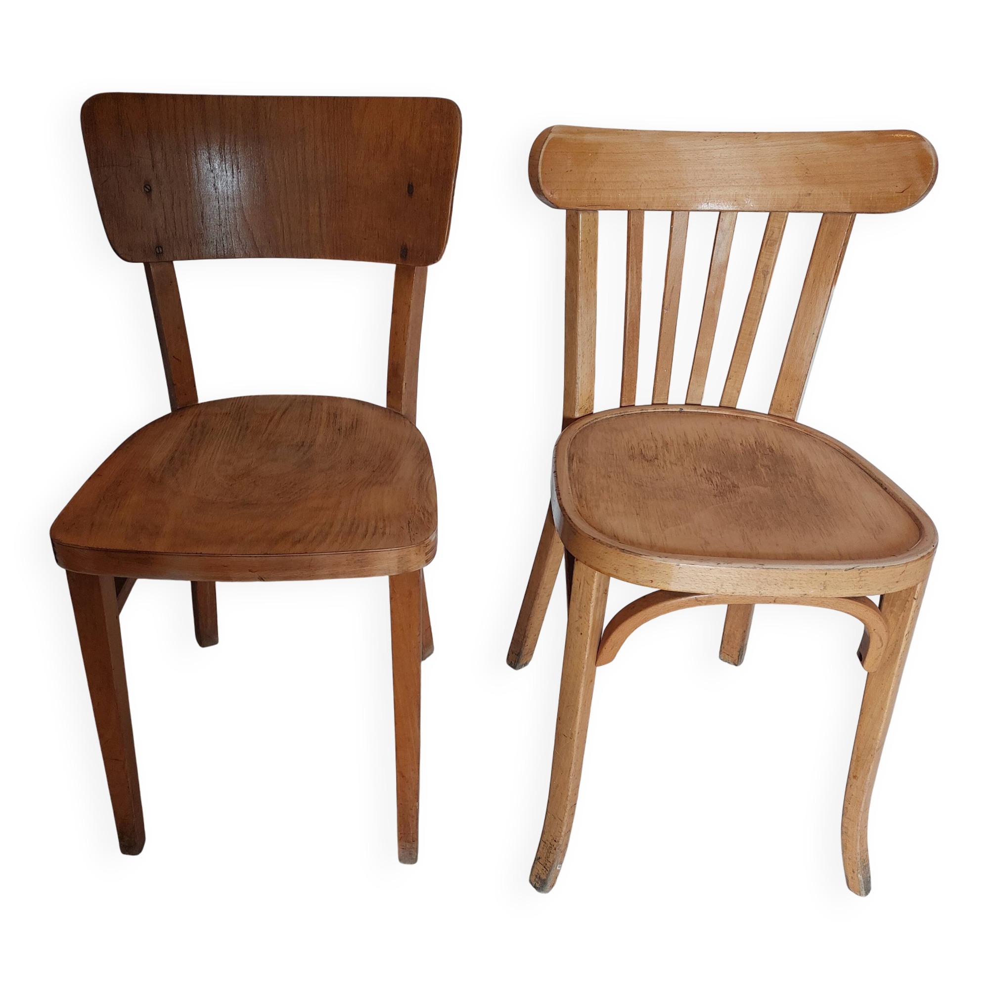 2 bistro chairs, Thonet brand