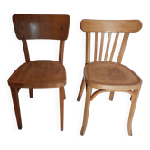 2 bistro chairs, Thonet brand