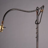 Old wrought iron lamppost