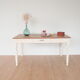 Restored old dining table