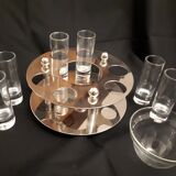 Caviar and vodka service